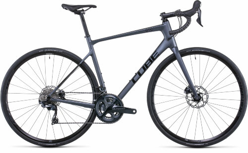 Велосипед Cube Attain GTC SL grey´n´carbon (2022)