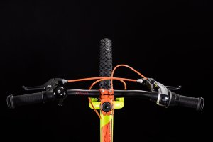 Велосипед cube acid 200 kiwi - black - orange (2020)