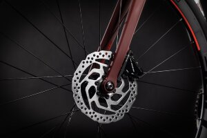 Велосипед cube attain sl red-red 2021