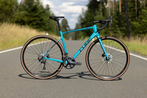 Велосипед Cube Attain GTC SL tealmetal´n´carbon (2022)