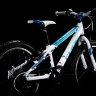Велосипед cube access 200 белый - голубой - розовый
