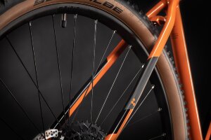 Велосипед cube acid 27.5 ginger-black 2021