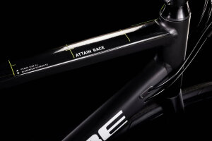 Велосипед Cube Attain Race black´n´white (2022)