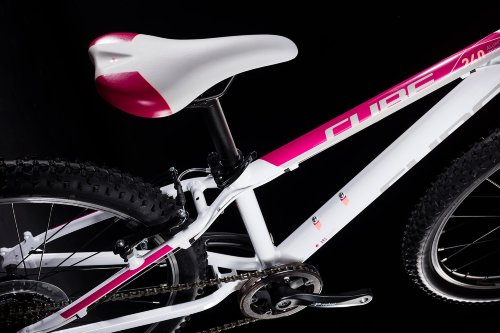 Велосипед cube access 240 white - red - coral