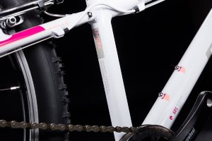 Велосипед cube access 240 white - red - coral (2020)