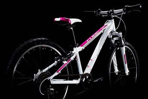 Велосипед cube access 240 white - red - coral
