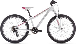 Велосипед cube access 240 white - red - coral (2020)