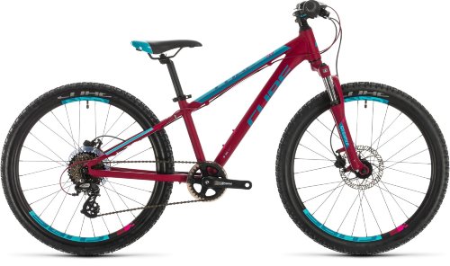 Велосипед cube access 240 disc ягода-Аква-розовый