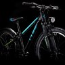 Велосипед cube acid 240 allroad черно-сине-зеленый