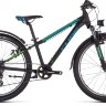 Велосипед cube acid 240 allroad черно-сине-зеленый