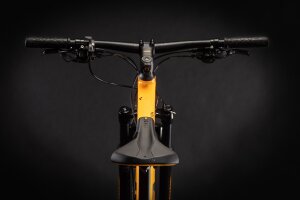 Велосипед cube attention 29 amber-black 2021