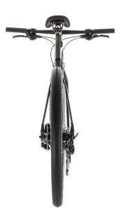 Велосипед cube hyde black - yellow (2019)