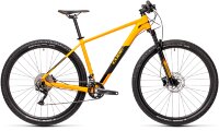 Велосипед cube attention 27,5 amber-black 2021