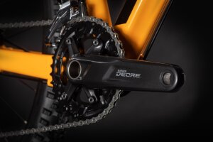 Велосипед cube attention 27,5 amber-black 2021