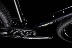 Велосипед cube hyde pro black - blue (2019)