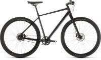 Велосипед cube hyde pro black - blue (2019)