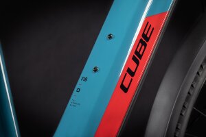 Велосипед cube reaction hybrid performance 400 allroad 29 blue-red Trapeze 2021