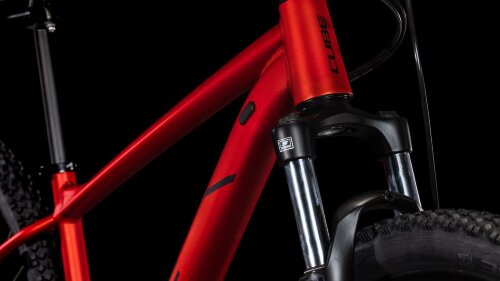 Велосипед Cube Aim Pro fireorange'n'black 27.5 (2025)