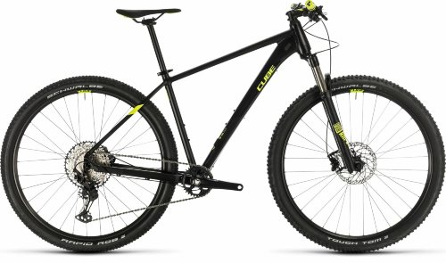 Велосипед Cube Reaction Pro 27.5 Black - Flashyellow (2020)