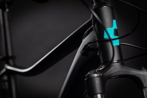 Велосипед cube access ws exc 27,5 black-blue 2021