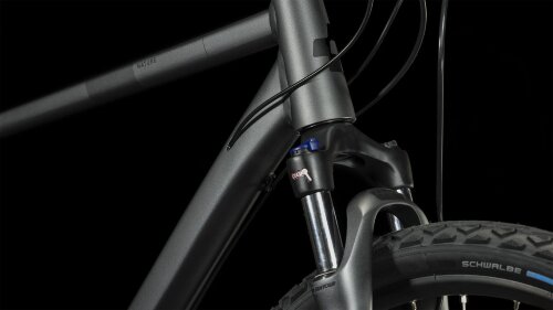 Велосипед Cube Nature One graphite´n´black (2025)
