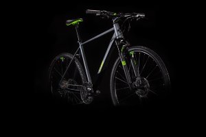 Велосипед cube cross pro Iridium - green (2020)