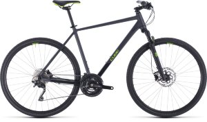 Велосипед cube cross pro Iridium - green (2020)