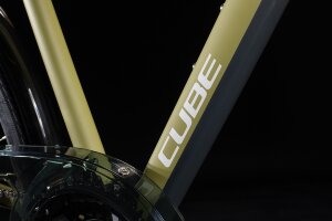 Велосипед cube touring green - white (2020) trapeze