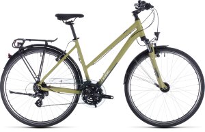 Велосипед cube touring green - white (2020) trapeze