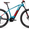 Велосипед cube reaction hybrid performance 500 27.5 сине-красный 2021