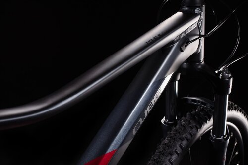 Велосипед cube access ws pro 27.5 иридий - темно-красный