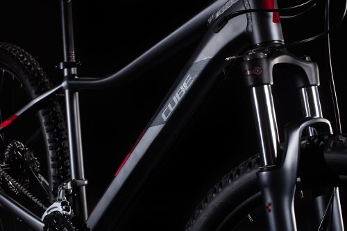 Велосипед cube access ws pro 27.5 иридий - темно-красный