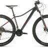 Велосипед cube access ws pro 29 иридий - темно-красный