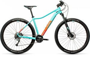 Велосипед cube access ws pro 27,5 iceblue-orange 2021