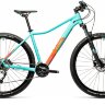 Велосипед cube access ws pro 27,5 ледяной сине-оранжевый 2021