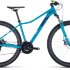 Велосипед cube access ws 27.5 синий - зеленый