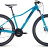 Велосипед cube access ws 27.5 синий - зеленый