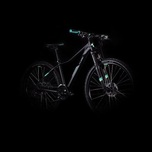 Велосипед cube access ws 27.5 черный - мятный