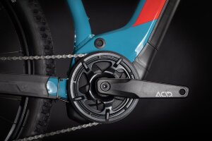 Велосипед cube reaction hybrid performance 500 27.5 blue-red trapeze 2021