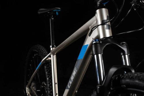 Велосипед Cube Attention 27.5 Titanium / Blue (2020)