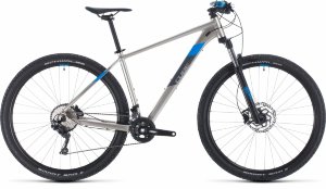 Велосипед Cube Attention 27.5 Titanium / Blue (2020)