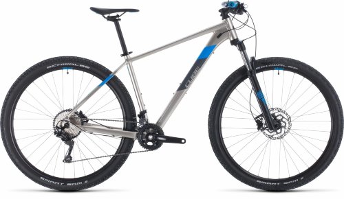 Велосипед Cube Attention 27.5 Titanium / Blue (2020)