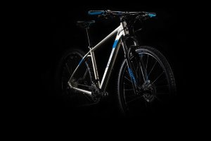 Велосипед Cube Attention 27.5 Titanium / Blue (2020)