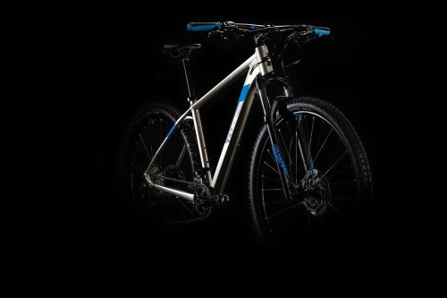 Велосипед Cube Attention 27.5 Titanium / Blue (2020)