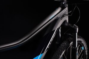 Велосипед cube access ws eaz 27.5 black - blue (2020)