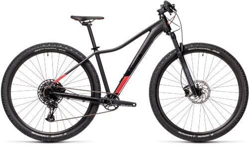 Велосипед cube access ws sl 27,5 black-coral 2021