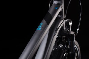 Велосипед cube touring black - blue (2020) easy entry