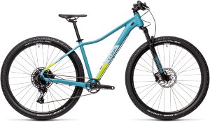 Велосипед cube access ws sl 27.5 greyblue-lime 2021