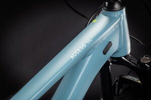 Велосипед cube access ws sl 27.5 greyblue-lime 2021