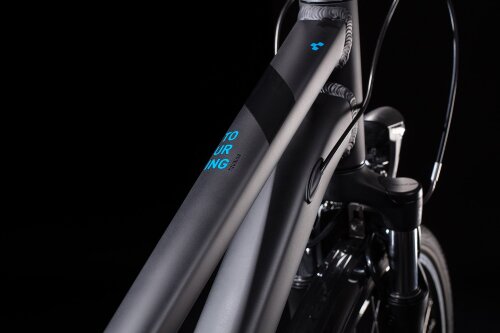 Велосипед cube touring черно-синий (2020) trapeze